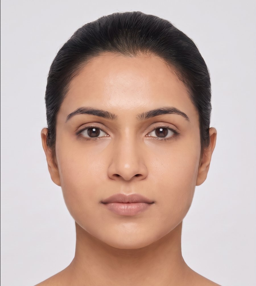 Face Slimming — after
